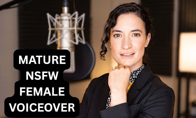 record your nsfw scripts, deliver warm female voiceover for erotic n narration