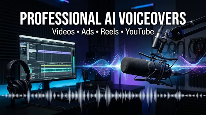 professional ai voiceover for video ads