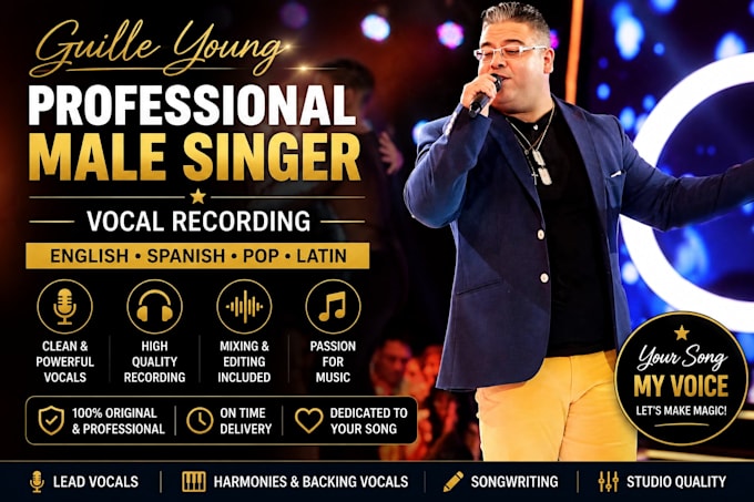 record professional vocals for your song