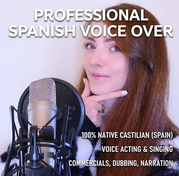 record a professional native spanish voice over