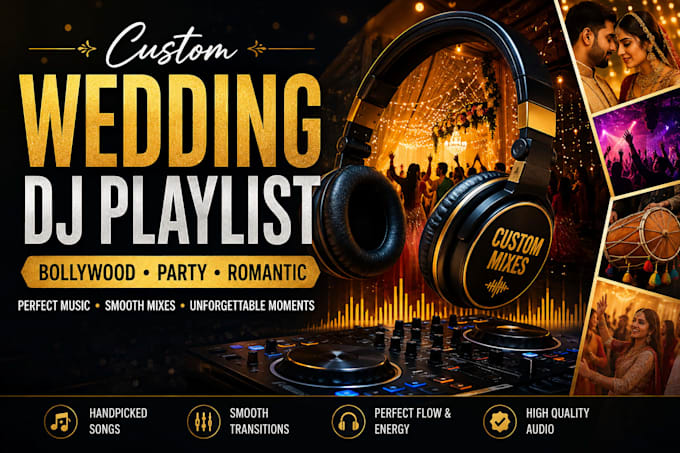 create a custom wedding dj playlist