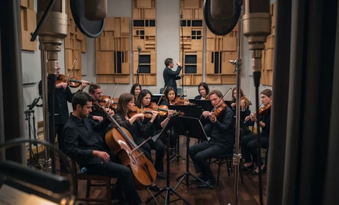 record cello, viola and string quartet for your song