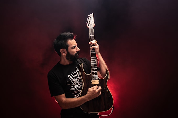 record a professional electric guitar solo or session tracks
