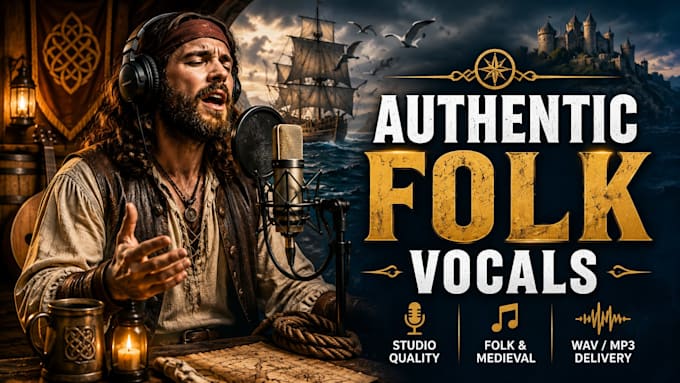 compose and record irish celtic folk and gaelic songs