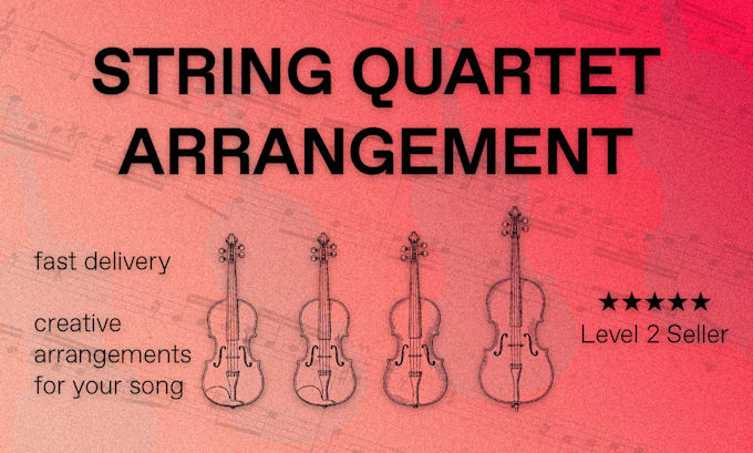 arrange your song for string quartet