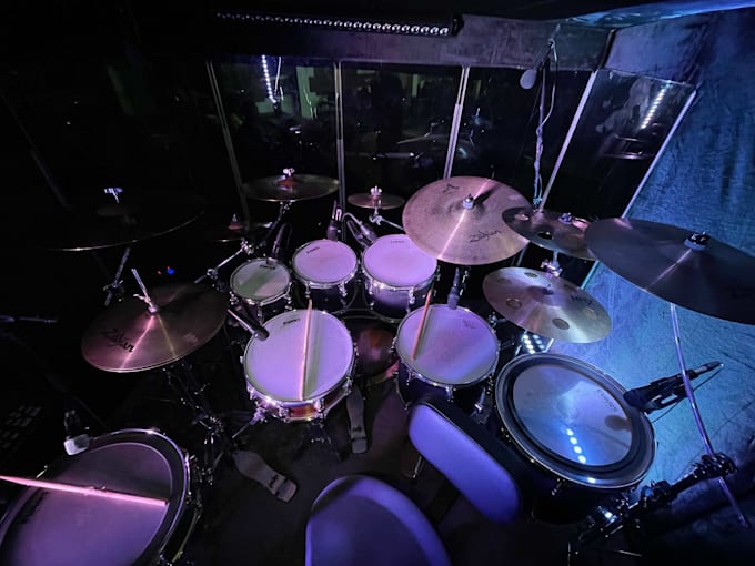 record professional live drums for your song