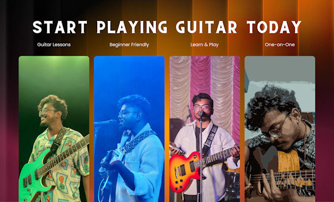 teach you beginner guitar lessons