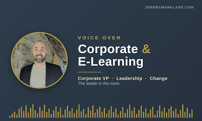 record a professional corporate and elearning voice over