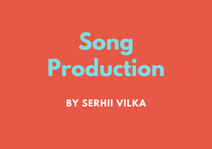 produce a song for you