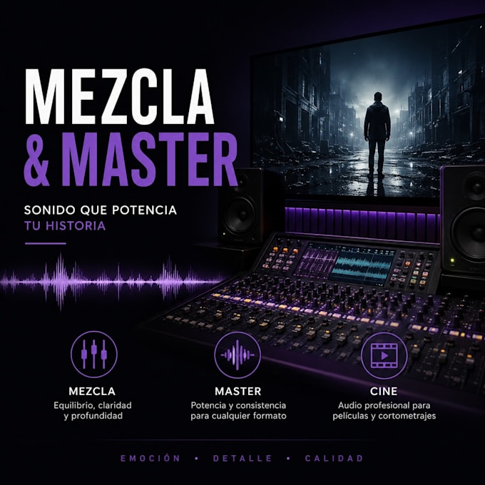 edicion, mezcla y masterizacion de audio