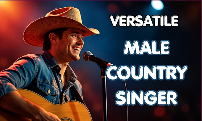 be your male country singer, country pop singer, songwriter, male country vocals