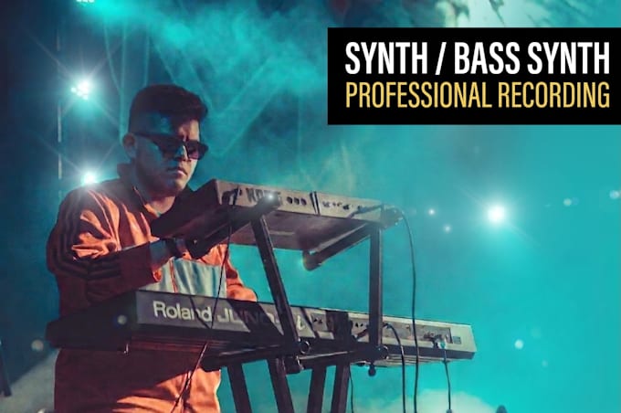 record professional piano, synth and bass synth for your songs