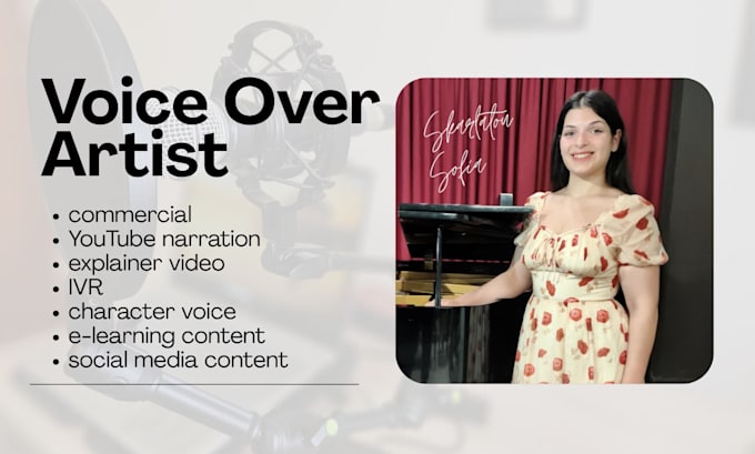perform distinctive character voices