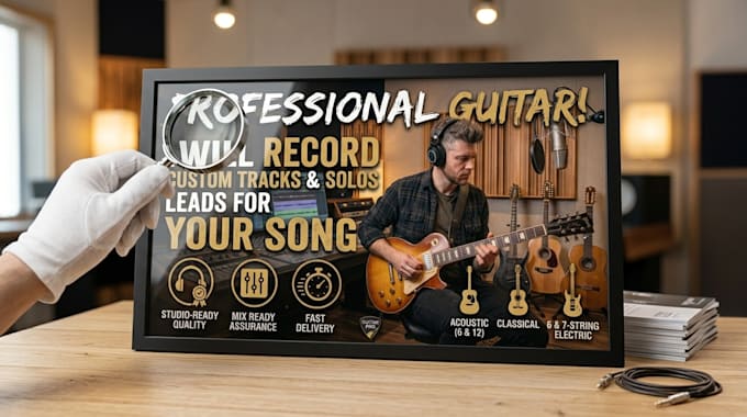 play creative guitar solos and riffs for you