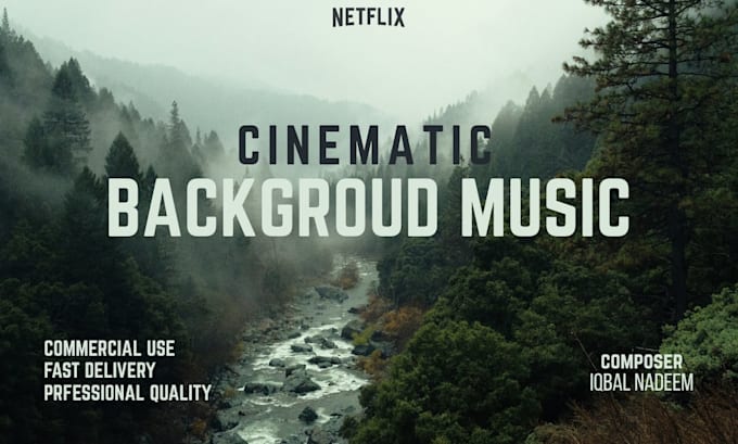compose cinematic ambient background music