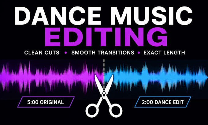 edit and cut music for your dance routines