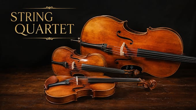 record cello, string quartet, and orchestral strings for your song