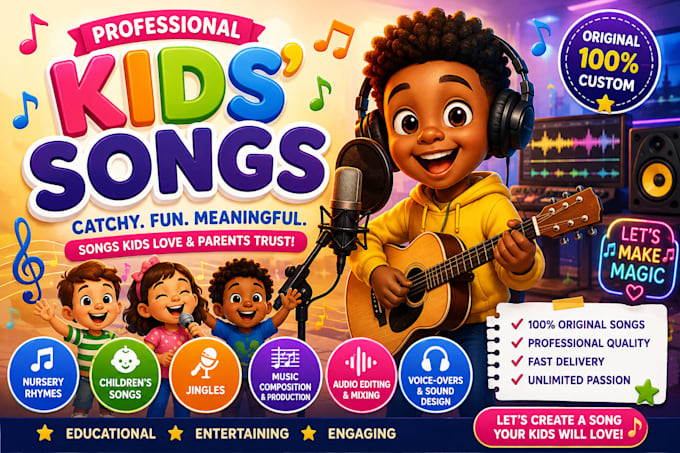 compose amazing children music