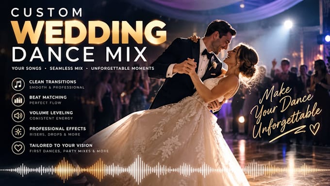 make a custom wedding dance mix