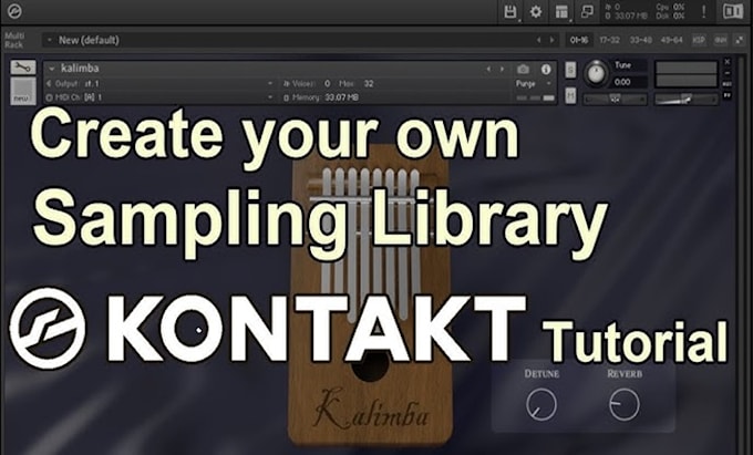 expertly develop kontakt sample library, instrument or sample based plugins