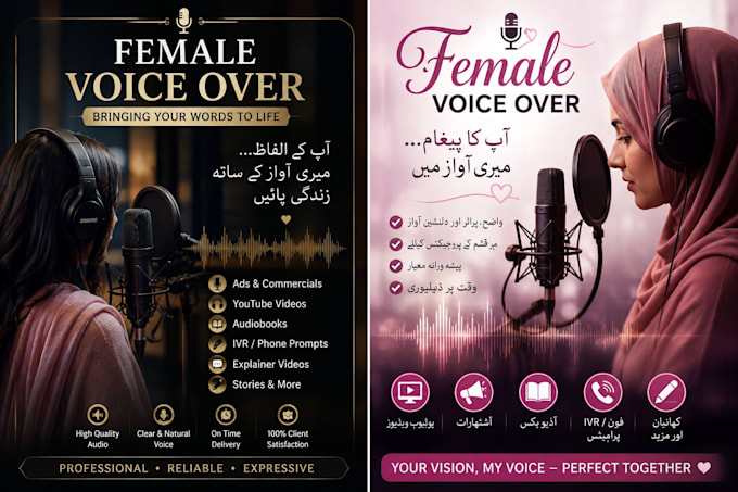 do professional voice over
