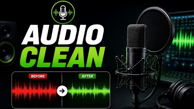 remove noise, repair and enhance your audio