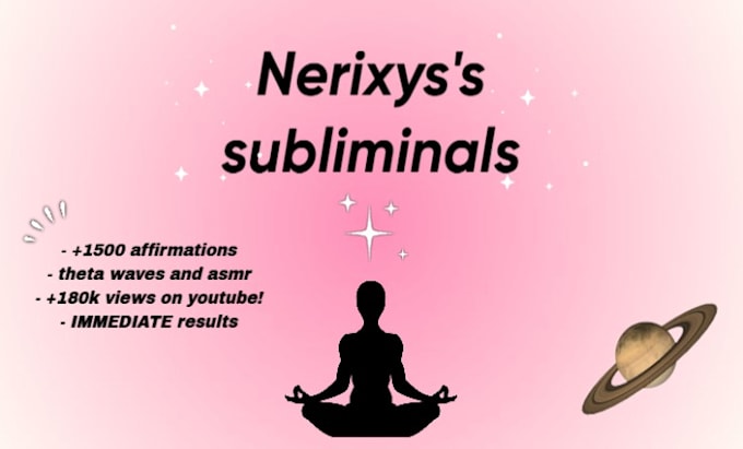 create a custom subliminal for you