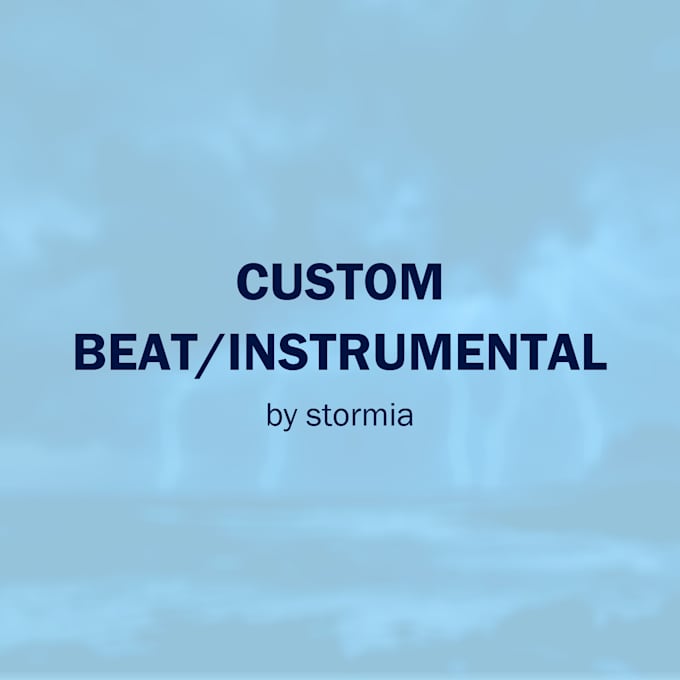 produce a custom beat or exclusive instrumentals