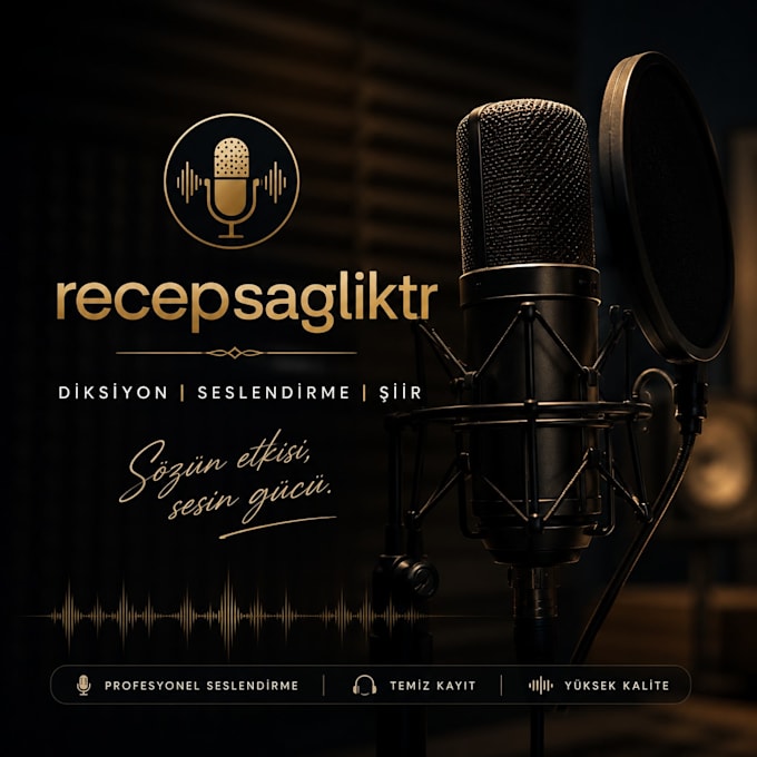 provide a professional turkish voice over