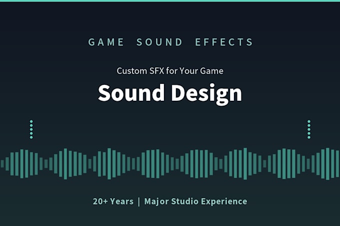 create custom sound effects for your video game