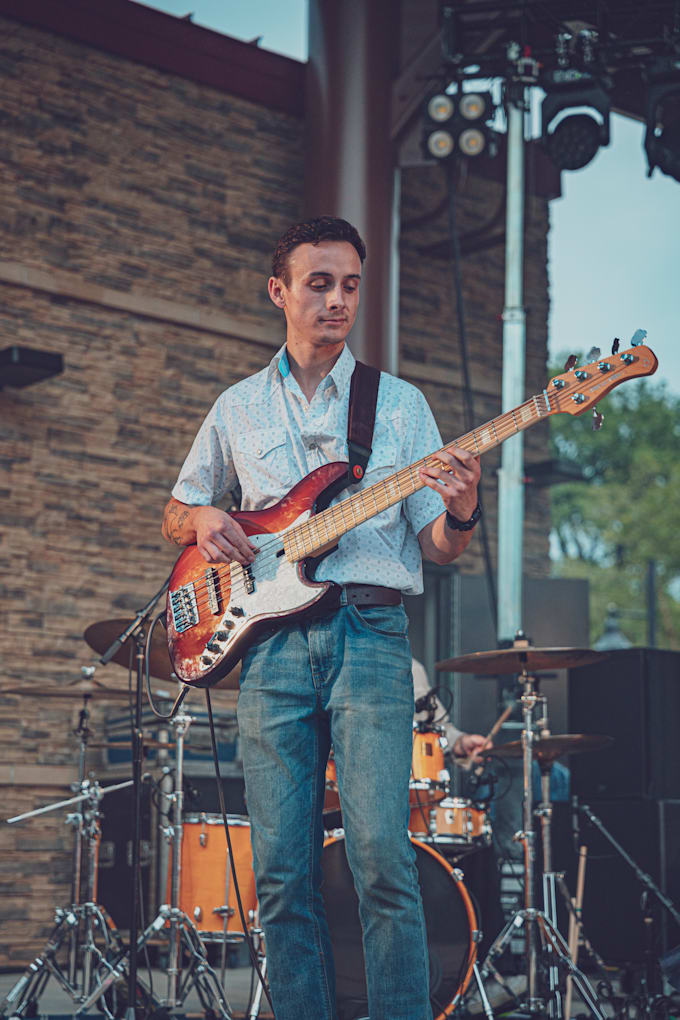 record bass for your song
