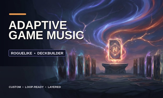 compose adaptive video game music for your roguelike or deckbuilder