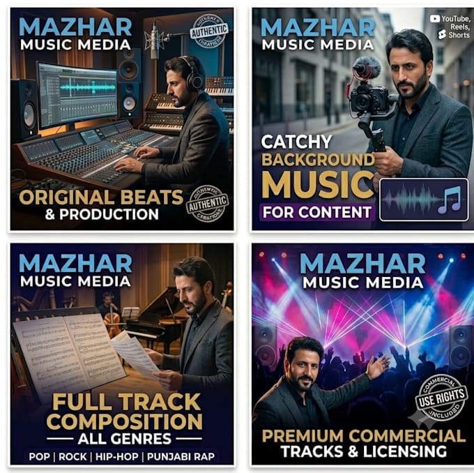 create original custom music and beats