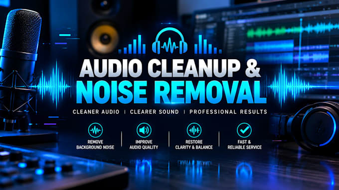 fix audio issues and clean sound for your videos