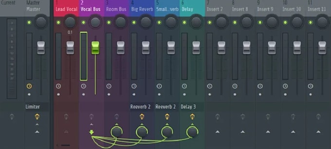 mix the vocal in your song