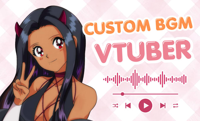 create a kawaii anime bgm for your music vtuber or stream