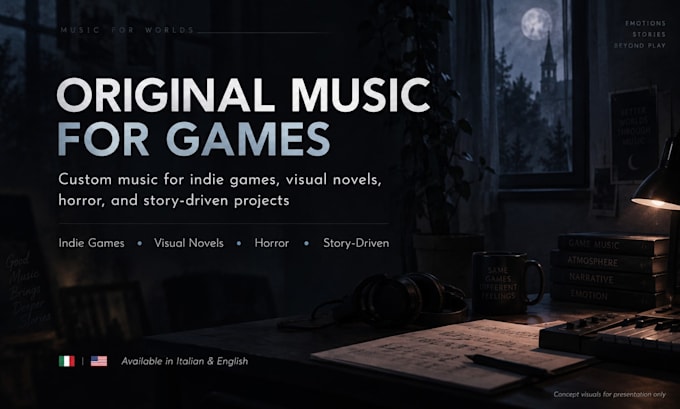 compose original atmospheric music for your indie game