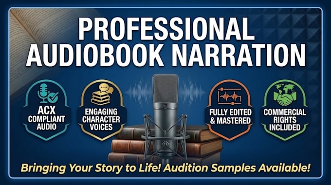narrate and edit your audiobook to acx standards