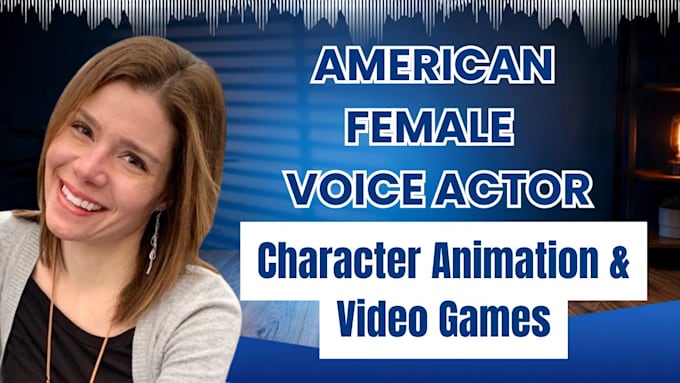 record an animated character or video game voice narration