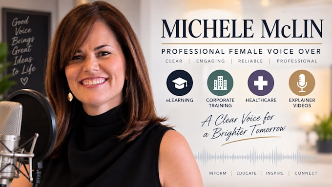 record a warm professional voice over for elearning and corporate training