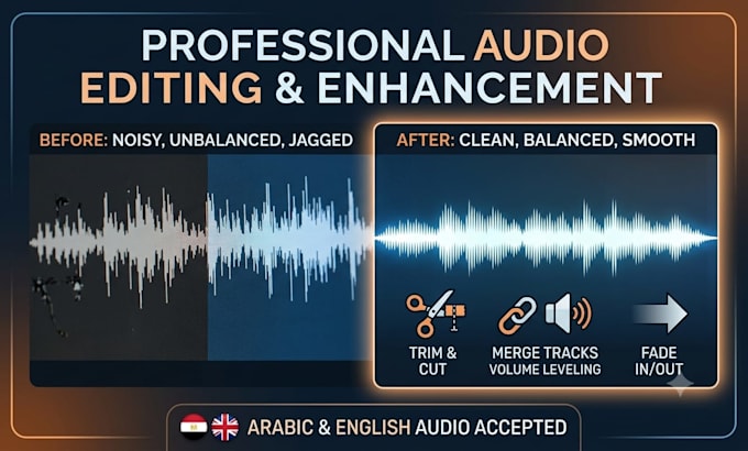 edit and enhance your audio