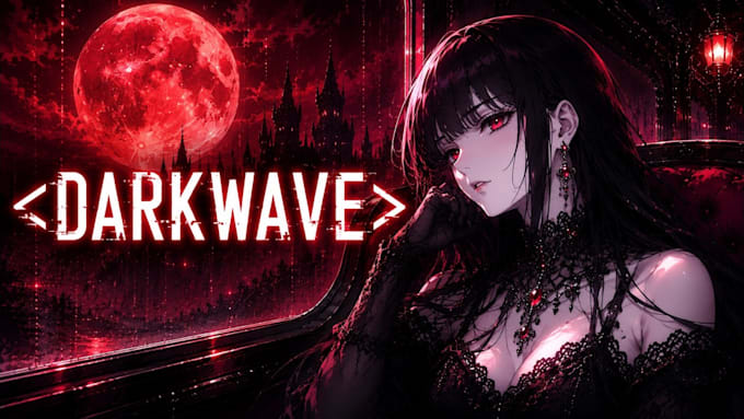 create a cyberpunk darkwave darksynth song for you