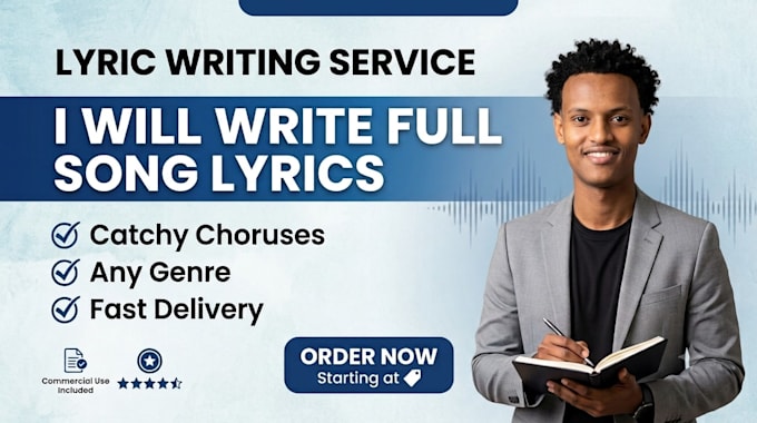write custom song lyrics for you