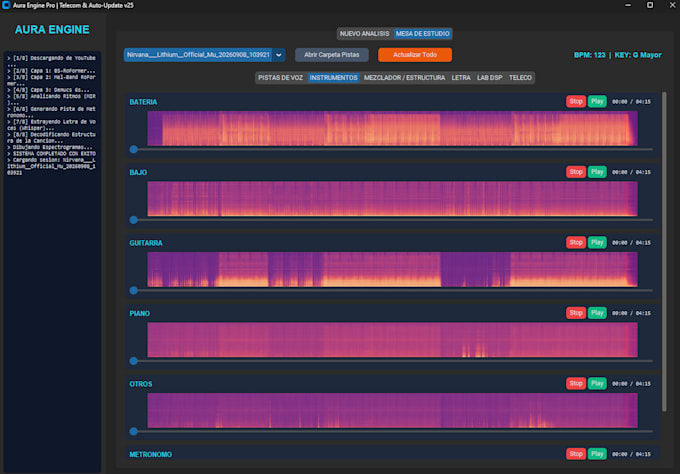 isolate stems, remove vocals, and extract backing tracks with ai and dsp