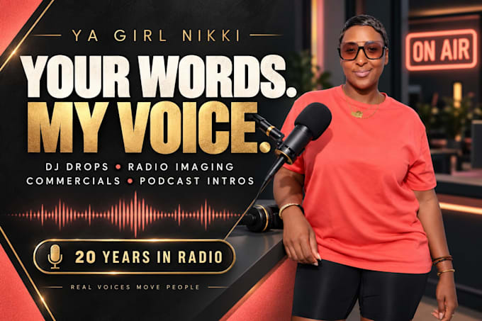 record female dj drops, tags and sweepers