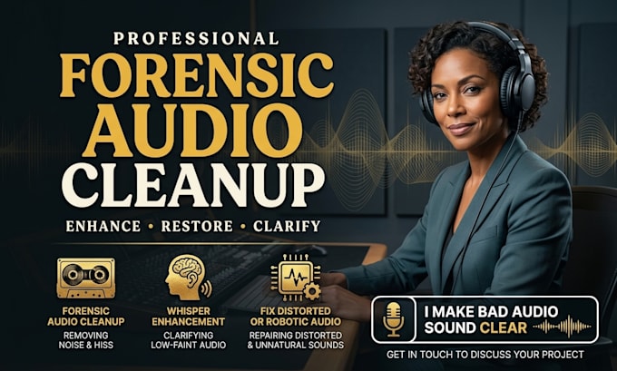 do noise reduction audio editing forensic audio repair audio clean up