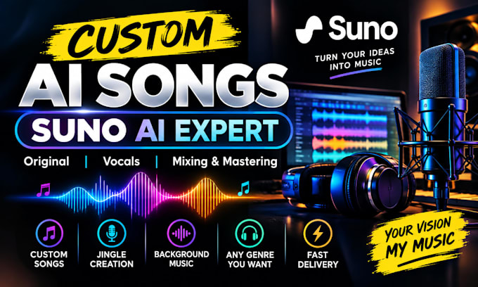 create a custom ai generated song using suno ai