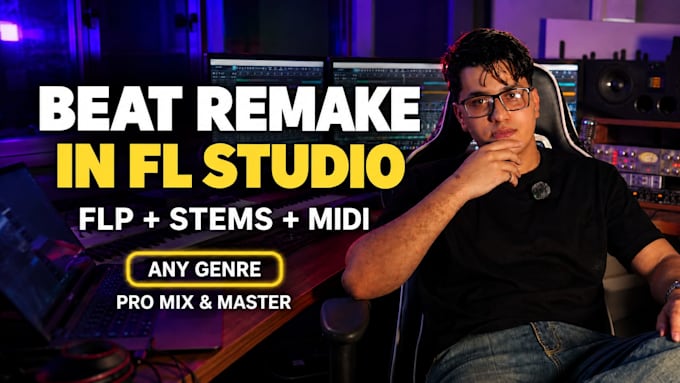 remake your instrumental or beat in fl studio