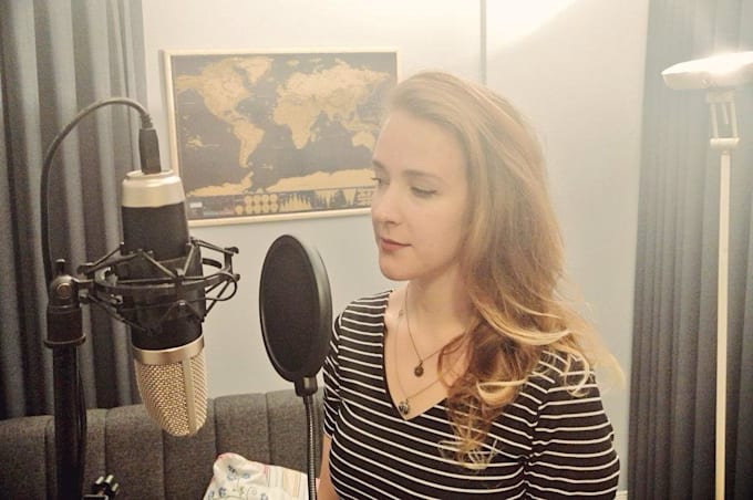 do voice overs for your company or animations