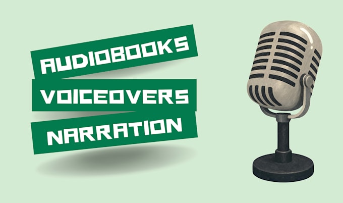 be the voice your audiobook needs